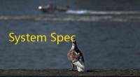 System Spec(系统控制软件)